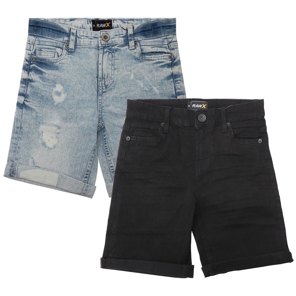 Джинсовые шорты Little Boy's с подкатками, 2 пары RawX, цвет Black Wash Light Blue
Джинсовые шорты Little Boy's с подкатками, 2 пары RawX, цвет Black Wash Light Blue