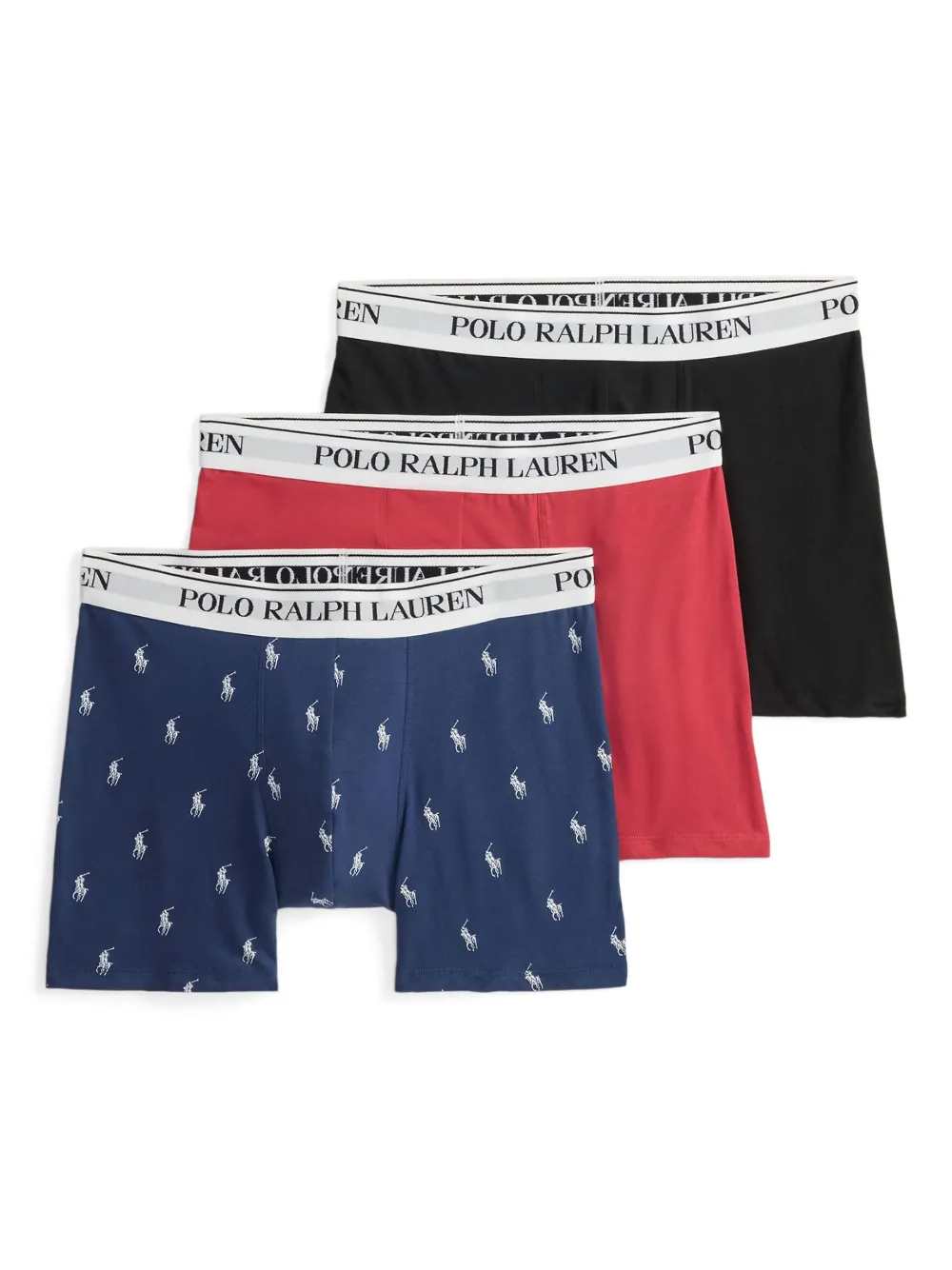 Комплект из трех боксеров с принтом POLO RALPH LAUREN, черный
Комплект из трех боксеров с принтом POLO RALPH LAUREN, черный