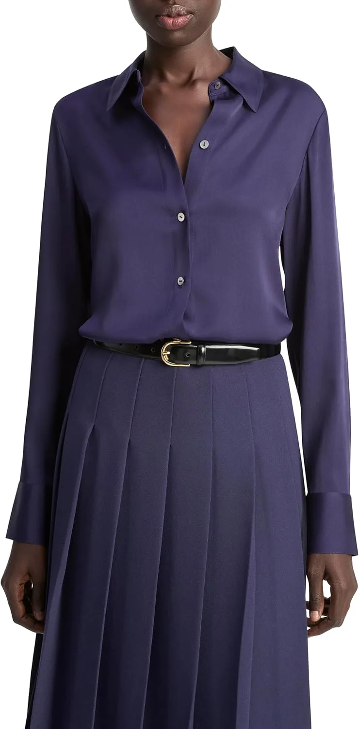 Vince Women's Slim Fit Classic Shirt
Vince Women's Slim Fit Classic Shirt