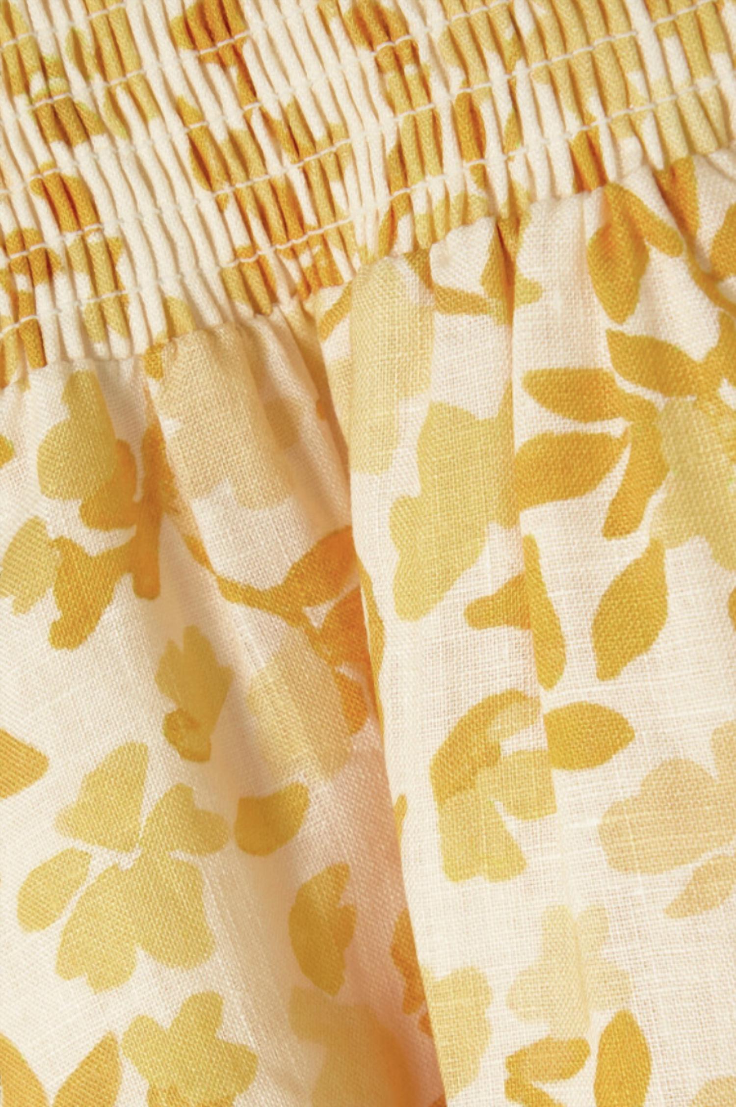 Платье-мини с нарциссами в сборку желтого цвета Multi Peony
Платье-мини с нарциссами в сборку желтого цвета Multi Peony