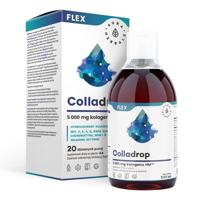 Жидкий коллаген Colladrop Flex Kolagen Morski 5000 mg Płyn, 500 мл
Жидкий коллаген Colladrop Flex Kolagen Morski 5000 mg Płyn, 500 мл