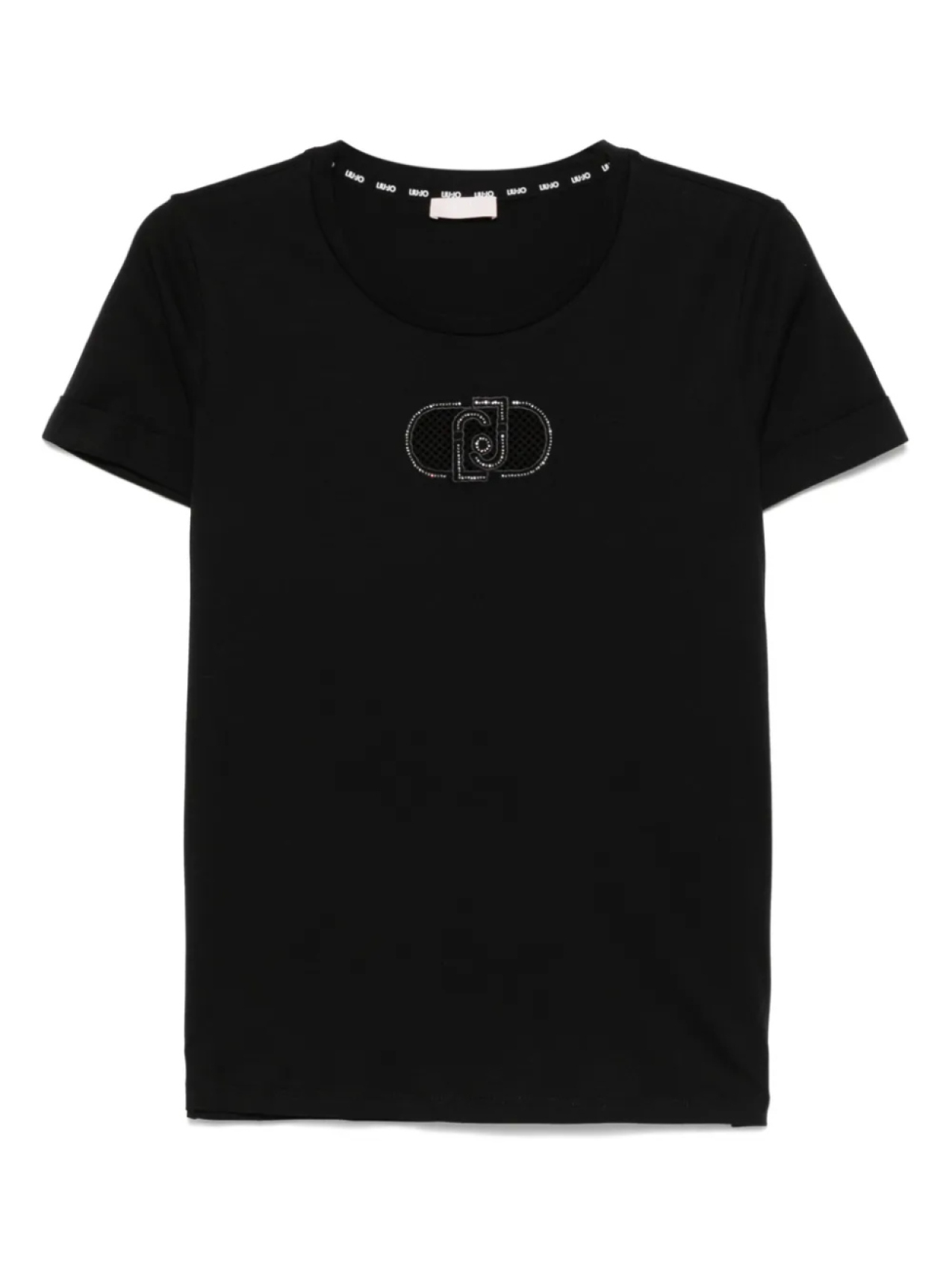 Футболка с вышитым логотипом LIU JO, черный
Футболка с вышитым логотипом LIU JO, черный