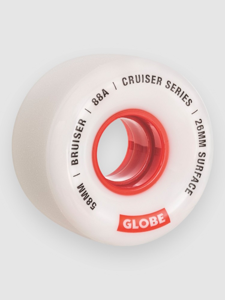 Ролики Globe Bruiser 58mm Rollen, white/red/58
Ролики Globe Bruiser 58mm Rollen, white/red/58
