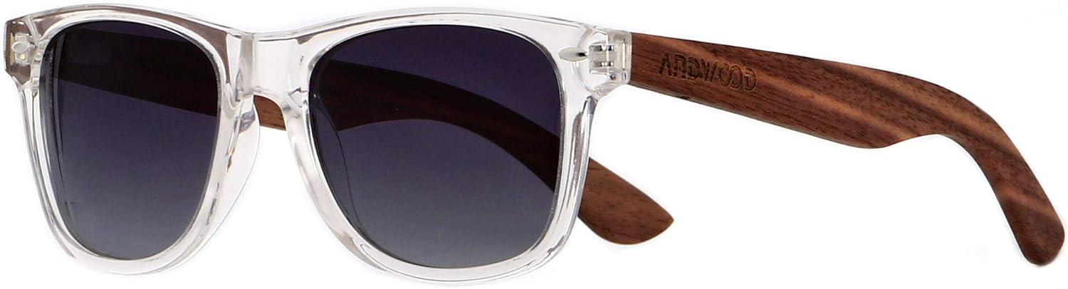 Солнцезащитные очки ANDWOOD из дерева с поляризацией, для мужчин и женщин, с защитой от УФ-излучения, в оправе из бамбука, зеркальные, Clear & Walnut Wood | Polarized Gradient Grey
Солнцезащитные очки ANDWOOD из дерева с поляризацией, для мужчин и женщин, с защитой от УФ-излучения, в оправе из бамбука, зеркальные, Clear & Walnut Wood | Polarized Gradient Grey