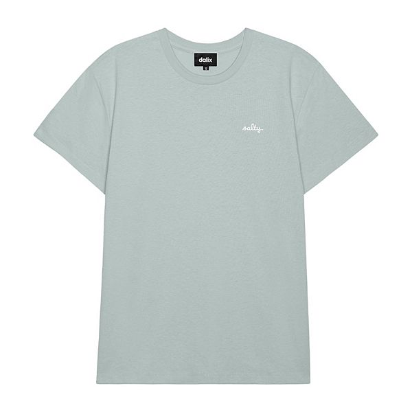 Женская футболка Salty для повседневной носки Dalix, Seafoam
Женская футболка Salty для повседневной носки Dalix, Seafoam