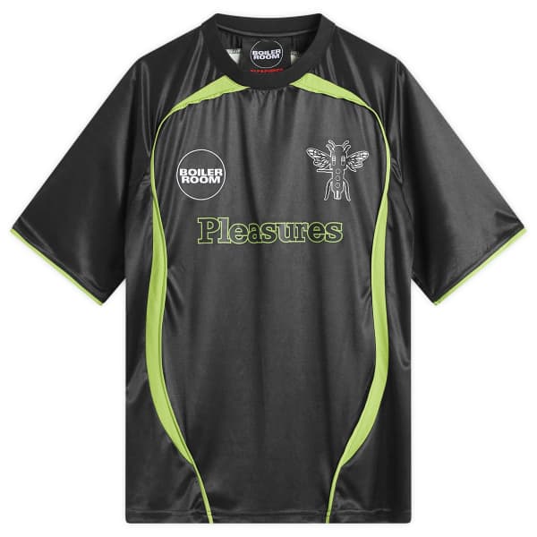 Pleasures X boiler room aqua soccer футболка, черный
Pleasures X boiler room aqua soccer футболка, черный