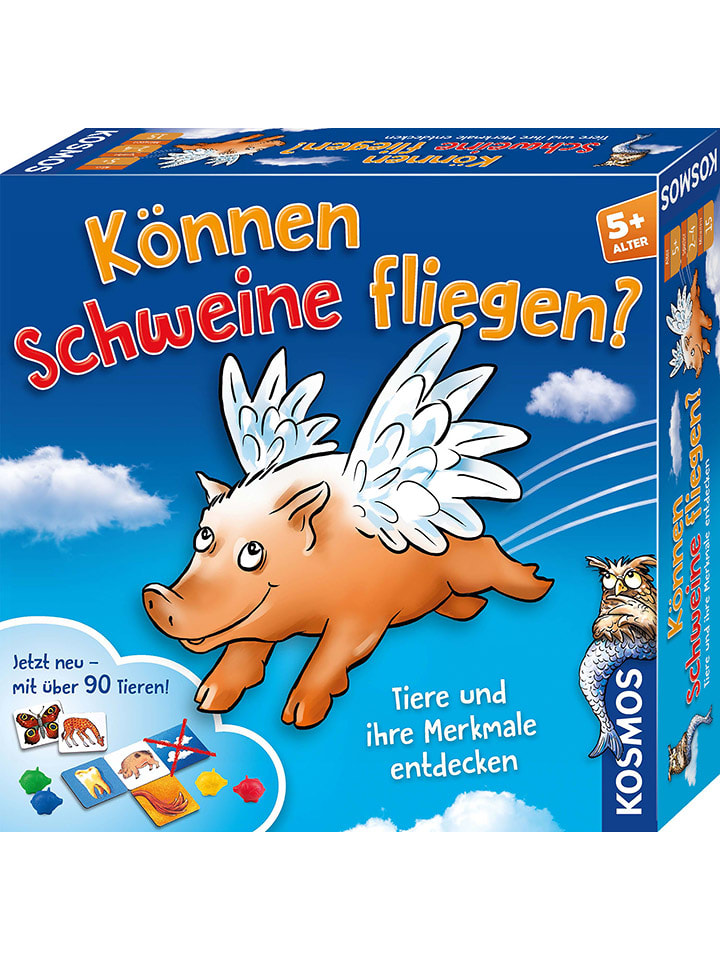 Настольная игра «Могут ли свиньи летать» - для детей от 5 лет и старше
Настольная игра «Могут ли свиньи летать» - для детей от 5 лет и старше