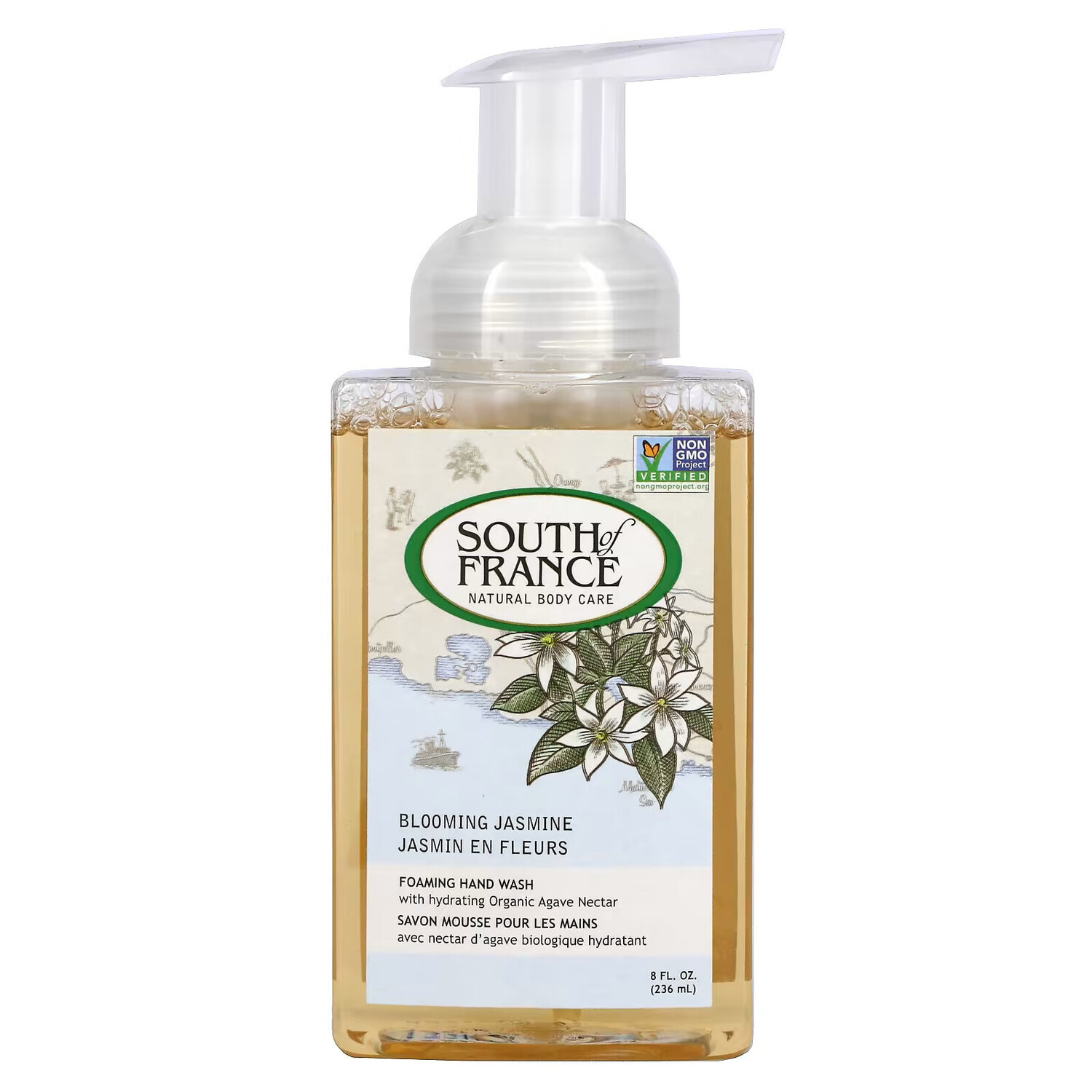 South of France, мыло для рук, цветущий жасмин, 236 мл (8 жидк. унций)
South of France, мыло для рук, цветущий жасмин, 236 мл (8 жидк. унций)