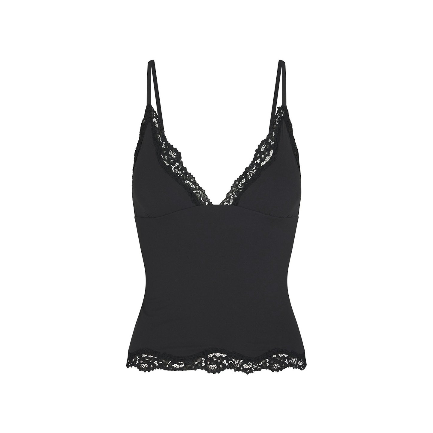 Майка Skims Fits Everybody Lace Triangle, черный
Майка Skims Fits Everybody Lace Triangle, черный