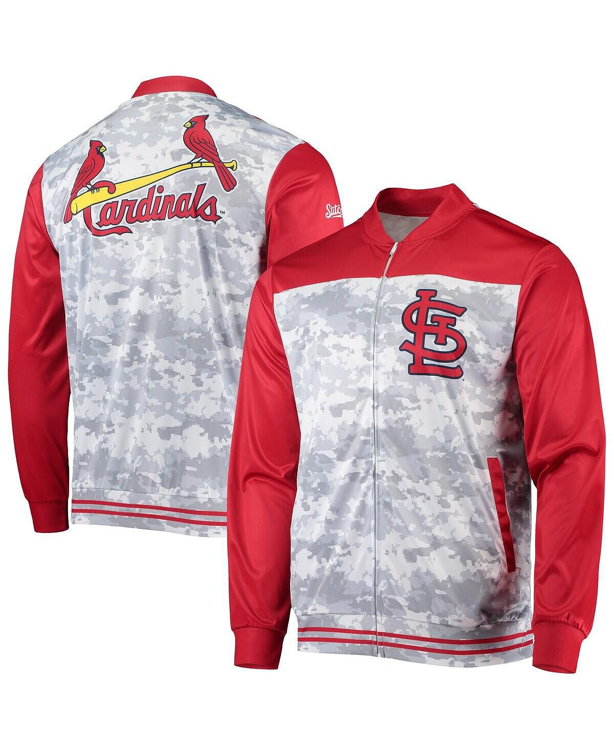 Мужская красная куртка st. louis cardinals с камуфляжным принтом и молнией во всю длину Stitches, красный
Мужская красная куртка st. louis cardinals с камуфляжным принтом и молнией во всю длину Stitches, красный