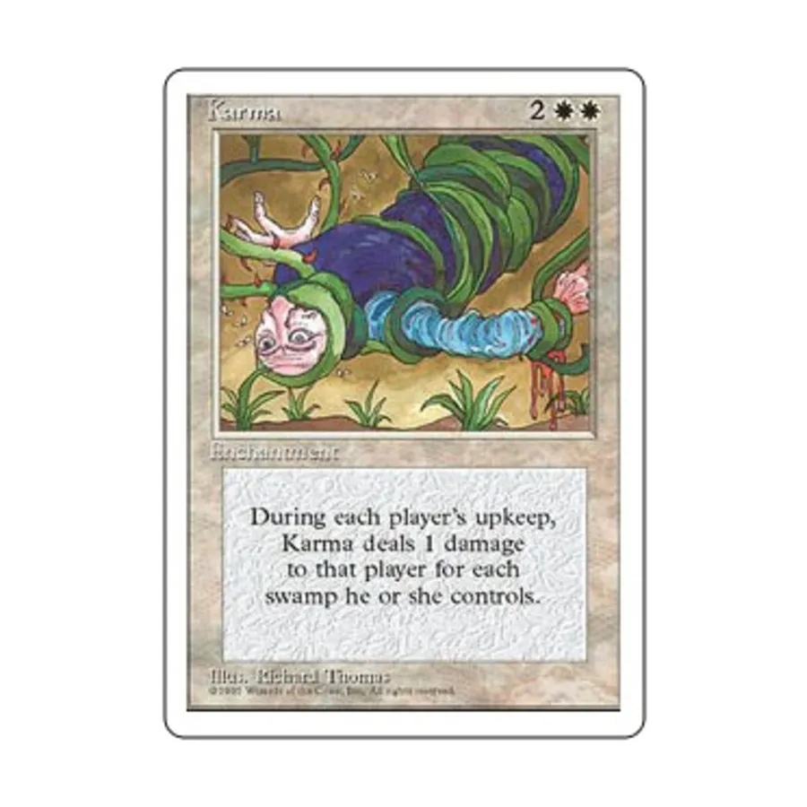 CCG Карма (У), MTG - 4th Edition
CCG Карма (У), MTG - 4th Edition