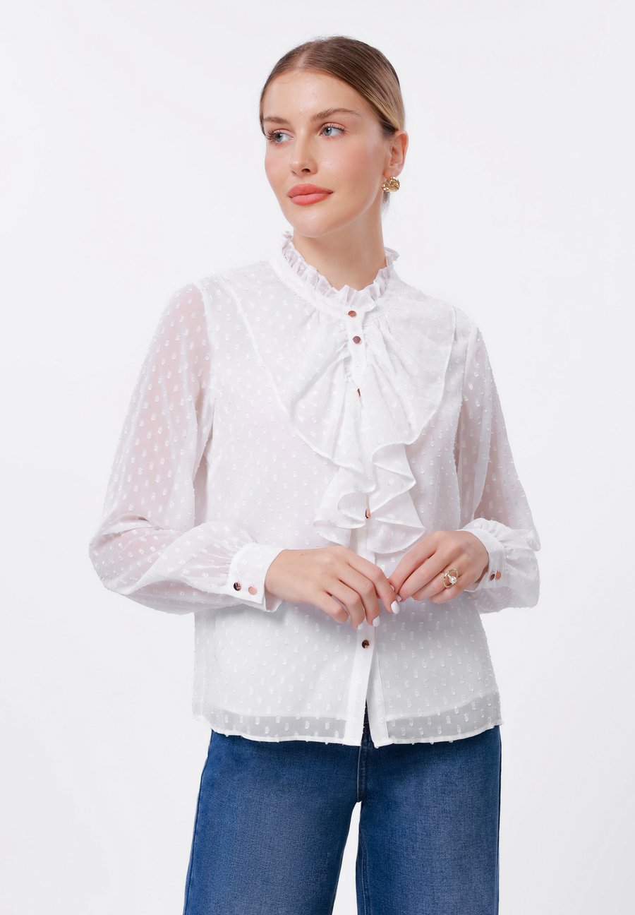 Блуза Anna Field Blouse, Ivory/White
Блуза Anna Field Blouse, Ivory/White