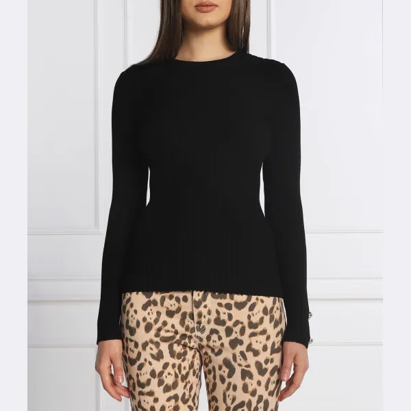 Облегающий свитер Liu Jo, черный
Облегающий свитер Liu Jo, черный