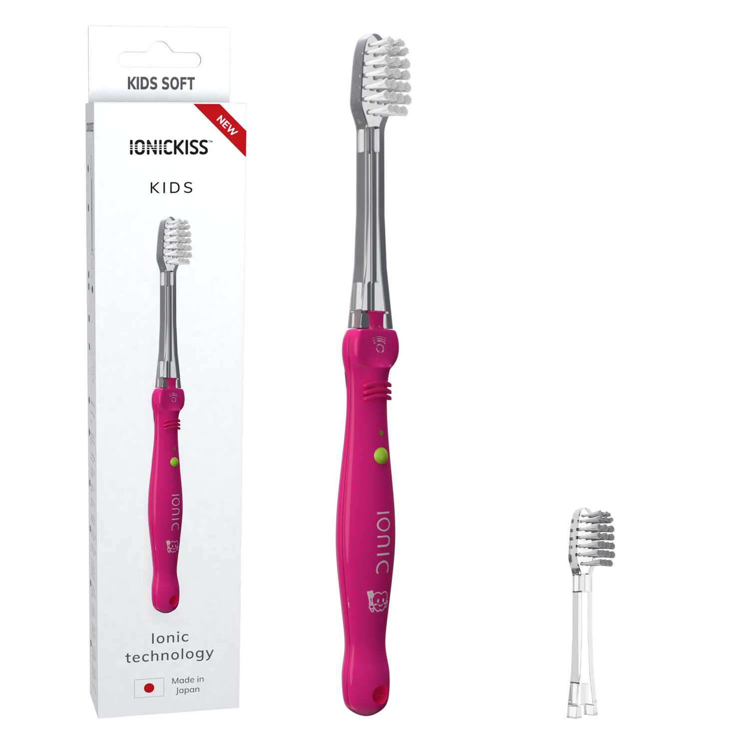 Ionickiss Kids ионная зубная щетка для детей 5+, 1 шт. 
Ionickiss Kids ионная зубная щетка для детей 5+, 1 шт.