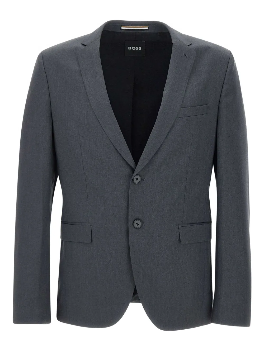 Шерстяной пиджак с заостренными лацканами BOSS, серый
Шерстяной пиджак с заостренными лацканами BOSS, серый