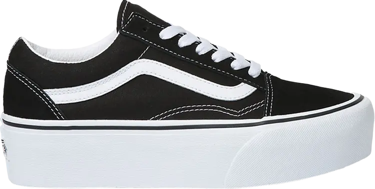 Кроссовки Vans Old Skool Stackform Black White, черный
Кроссовки Vans Old Skool Stackform Black White, черный