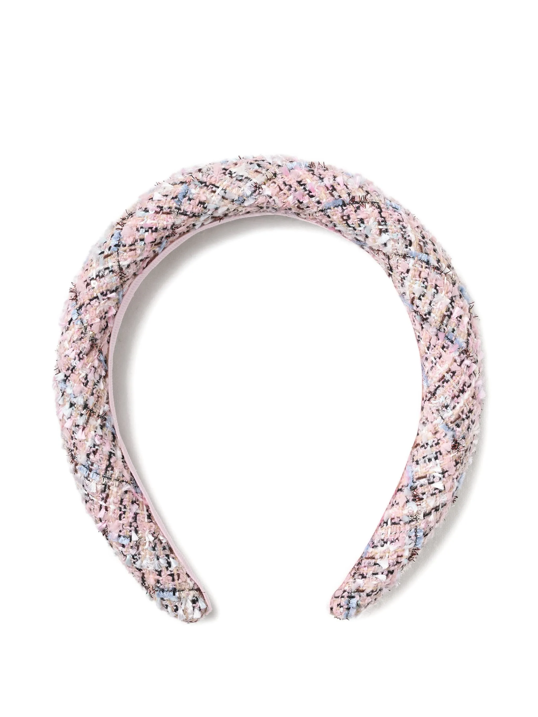 Твидовый ободок Self-Portrait Kids, розовый
Твидовый ободок Self-Portrait Kids, розовый
