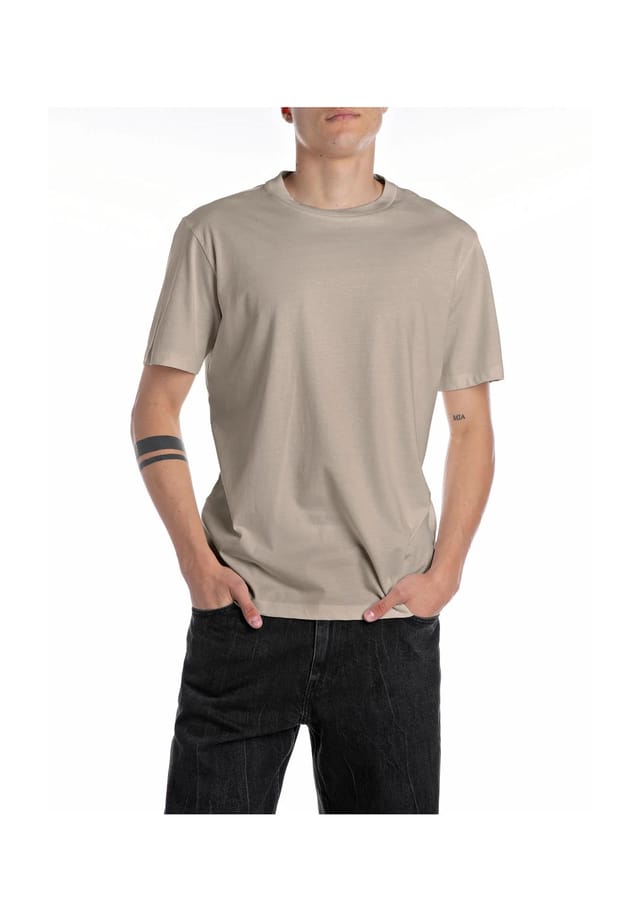 Хлопковая футболка Replay, цвет 829 turtledove
Хлопковая футболка Replay, цвет 829 turtledove