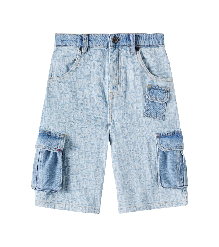 Джинсовые шорты карго с логотипом Marc Jacobs Kids, Denim Blue
Джинсовые шорты карго с логотипом Marc Jacobs Kids, Denim Blue