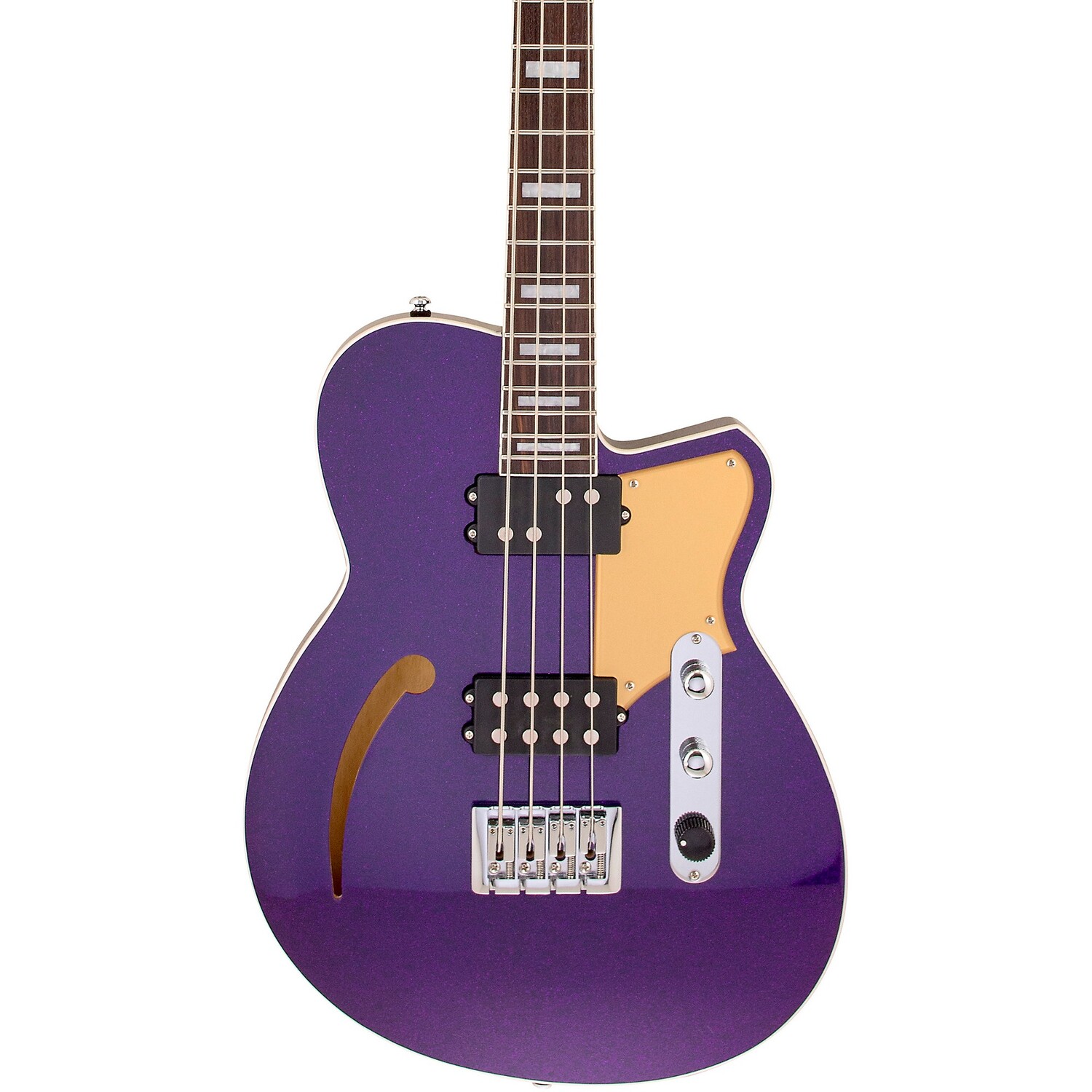 Reverend Linh Lee Signature Lil Linhbacker Semi-Hollow Bass Purple Sparkle
Reverend Linh Lee Signature Lil Linhbacker Semi-Hollow Bass Purple Sparkle