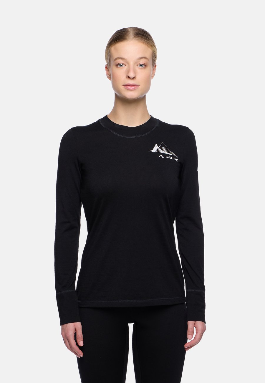 Топ Vaude Long sleeved top, Black
Топ Vaude Long sleeved top, Black