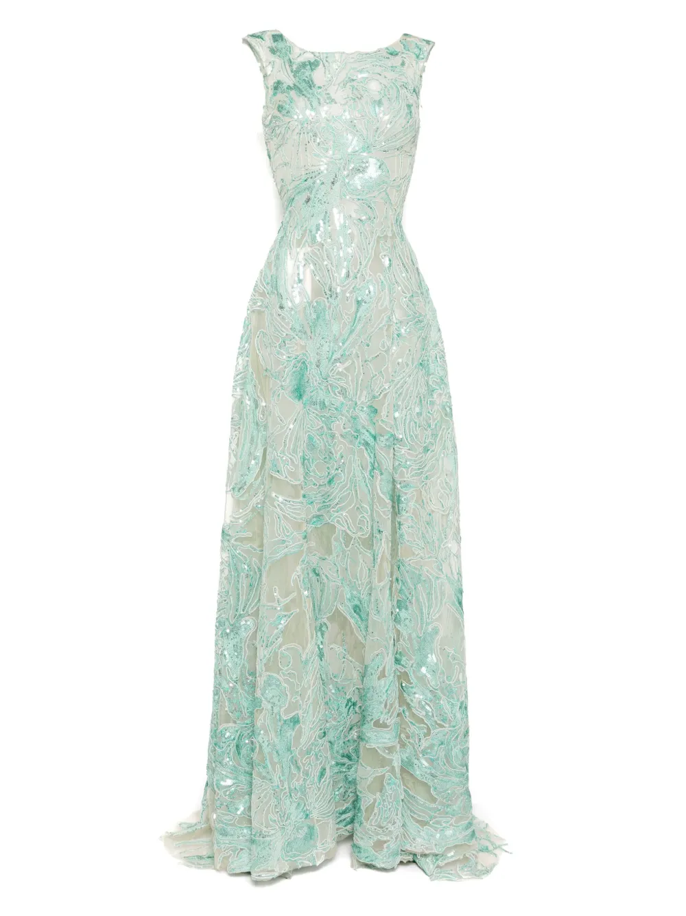 Вышитое длинное платье Saiid Kobeisy, зеленый
Вышитое длинное платье Saiid Kobeisy, зеленый