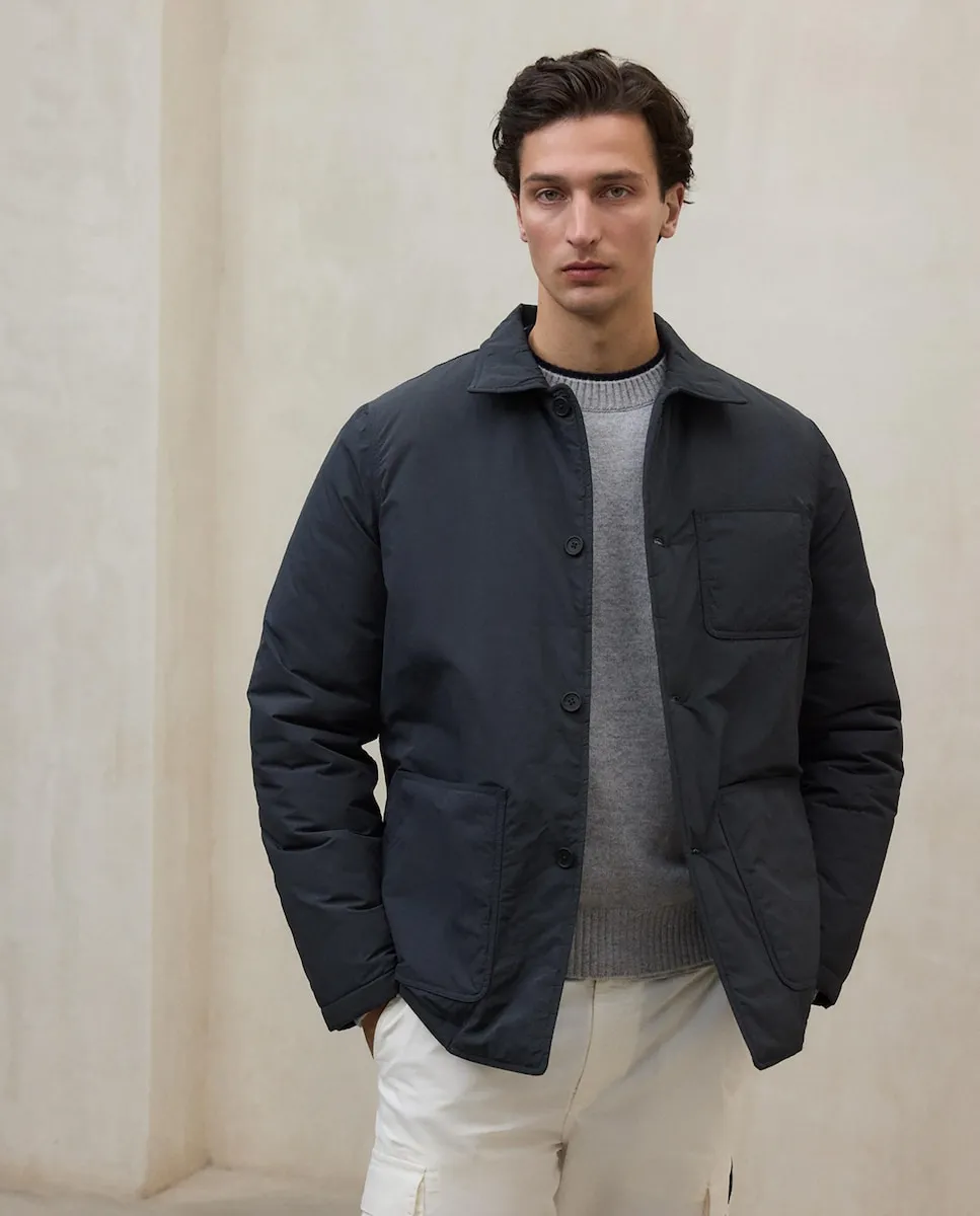 Мужское пальто с отложным воротником и накладными карманами Ecoalf, темно-серый
Мужское пальто с отложным воротником и накладными карманами Ecoalf, темно-серый