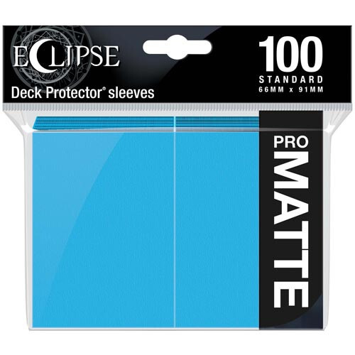 Карточная игра Ultra Pro Ultra Pro Sleeves: Eclipse Matte - Sky Blue (100)
Карточная игра Ultra Pro Ultra Pro Sleeves: Eclipse Matte - Sky Blue (100)