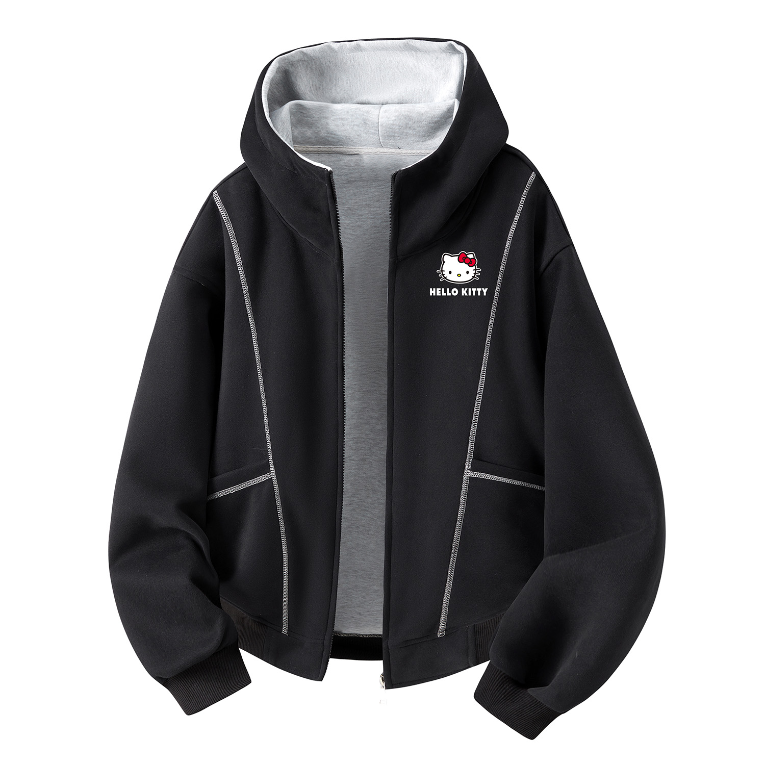 Hello Kitty Hello Kitty SS25 свитшот Unisex Sanrio, черный
Hello Kitty Hello Kitty SS25 свитшот Unisex Sanrio, черный