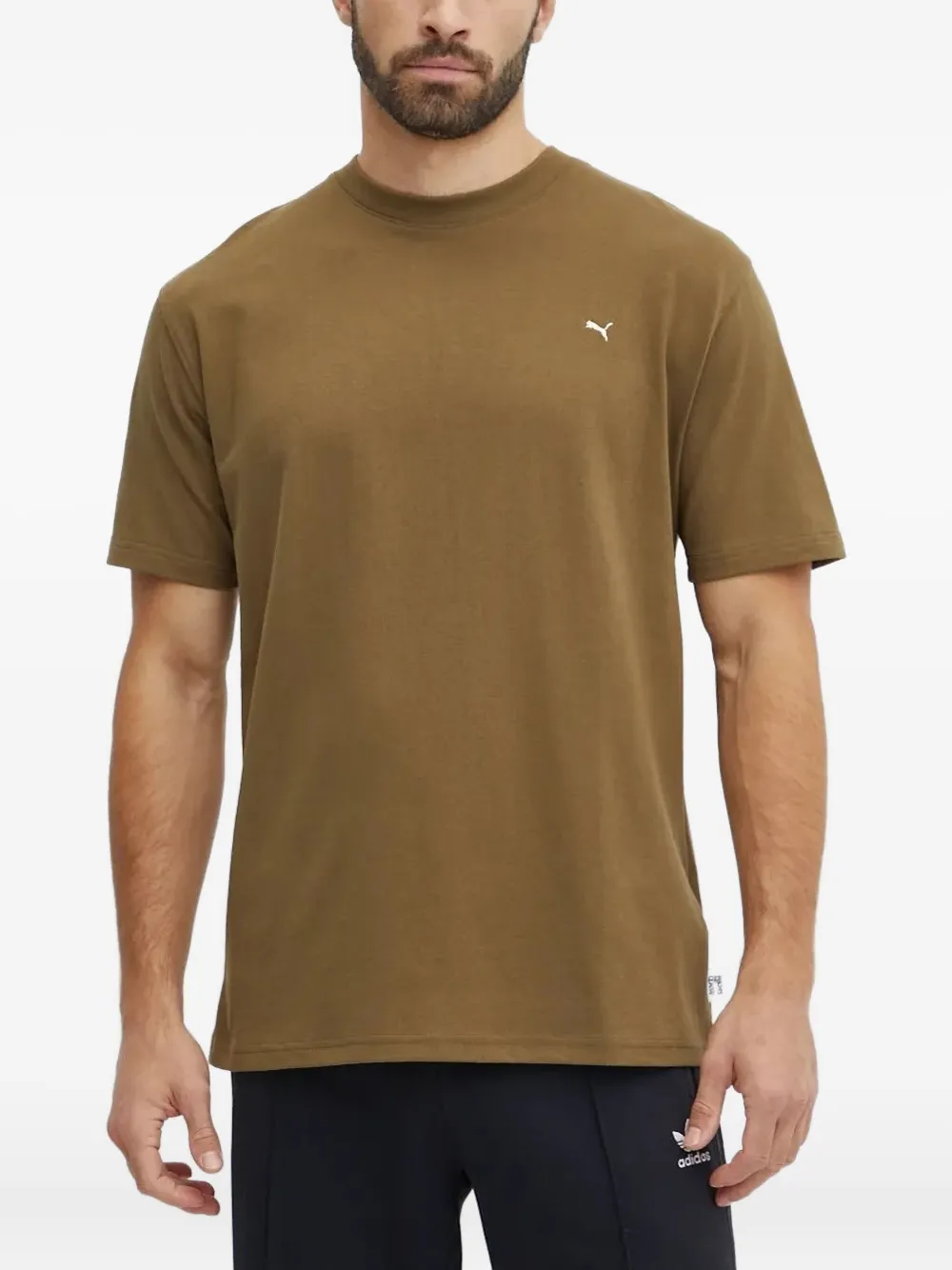 Футболка с вышитым логотипом PUMA, зеленый
Футболка с вышитым логотипом PUMA, зеленый