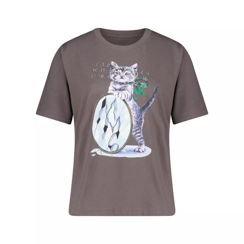 Футболка с мотивом и логотипом Maison Margiela, коричневый
Футболка с мотивом и логотипом Maison Margiela, коричневый