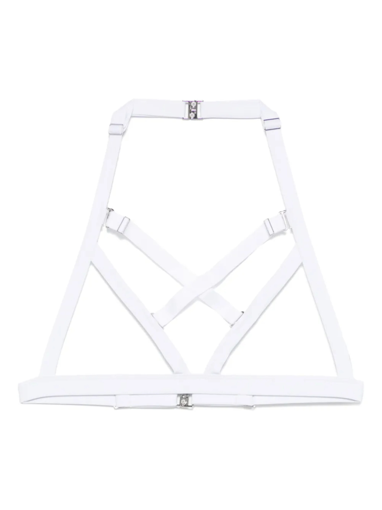 Fatale открытый треугольный бикини-топ Maison Close, белый
Fatale открытый треугольный бикини-топ Maison Close, белый