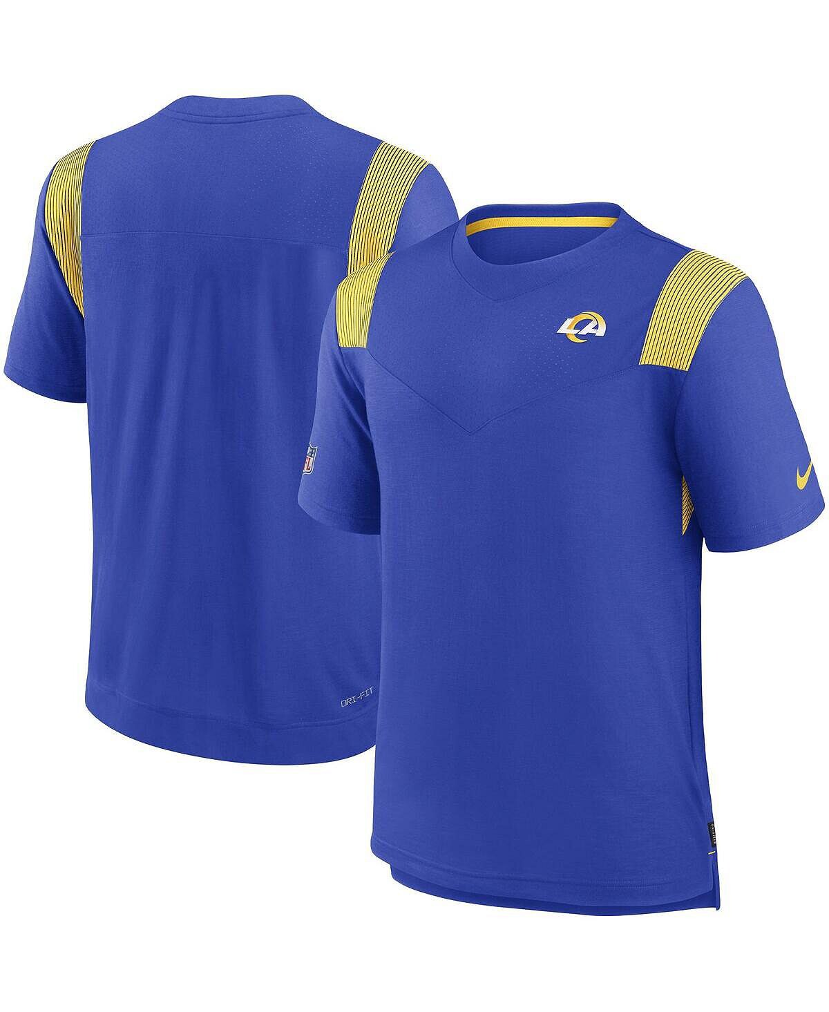 Мужская футболка royal los angeles rams sideline tonal logo performance player Nike
Мужская футболка royal los angeles rams sideline tonal logo performance player Nike