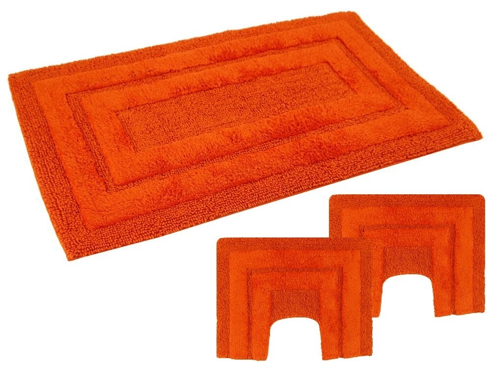 Набор ковриков для ванной комнаты PHP Home Philosophy Sirio Footrests Non-slip, 3 предмета, оранжевый
Набор ковриков для ванной комнаты PHP Home Philosophy Sirio Footrests Non-slip, 3 предмета, оранжевый
