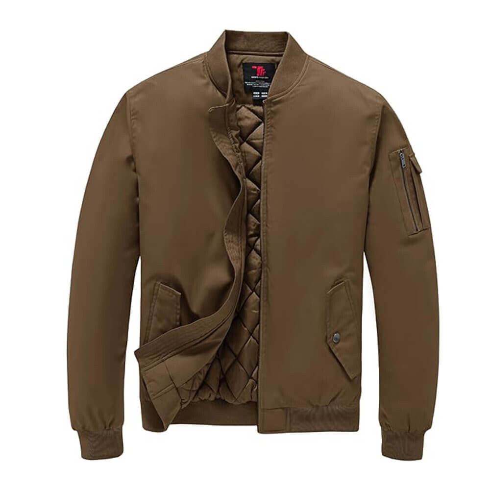 Куртка-бомбер Bgowatu Men's, коричневый
Куртка-бомбер Bgowatu Men's, коричневый