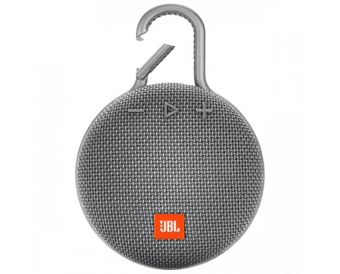 Портативная акустическая система JBL CLIP 3, серый 
Портативная акустическая система JBL CLIP 3, серый