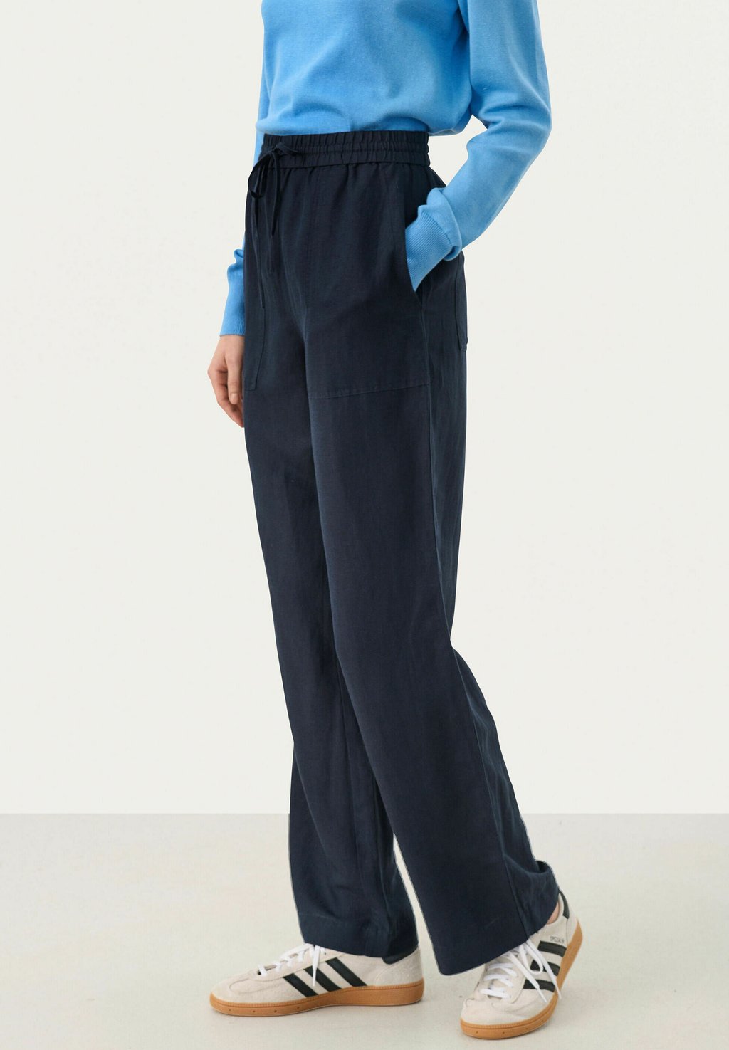 Брюки Part Two, темно-синий 
Брюки Part Two, темно-синий