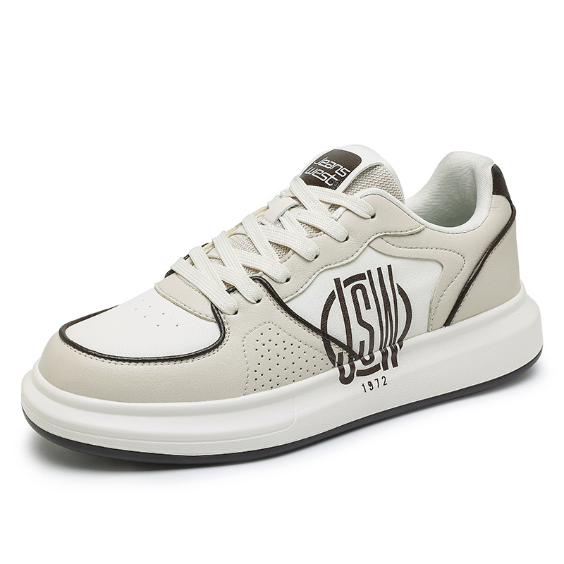 JEANSWEST Стойкие к скольжению, износостойкие, легкие, дышащие низкие скейтерские кроссовки Air Force 1 Unisex бежево-коричневые, цвет Beige Brown 
JEANSWEST Стойкие к скольжению, износостойкие, легкие, дышащие низкие скейтерские кроссовки Air Force 1 Unisex бежево-коричневые, цвет Beige Brown