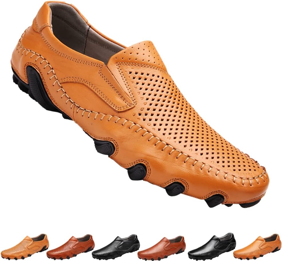 Мужские модные повседневные кожаные сандалии AQIXIDX, деловые сандалии с закрытым носком, дышащие и удобные, обувь для свадеб и вечеринок, Golda
Мужские модные повседневные кожаные сандалии AQIXIDX, деловые сандалии с закрытым носком, дышащие и удобные, обувь для свадеб и вечеринок, Golda