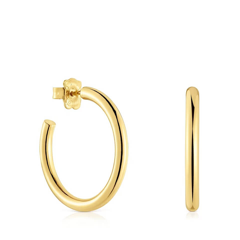 Серьги-кольца Tous Basics Long, 28 мм, серебро с 18-каратным золотым покрытием
Серьги-кольца Tous Basics Long, 28 мм, серебро с 18-каратным золотым покрытием