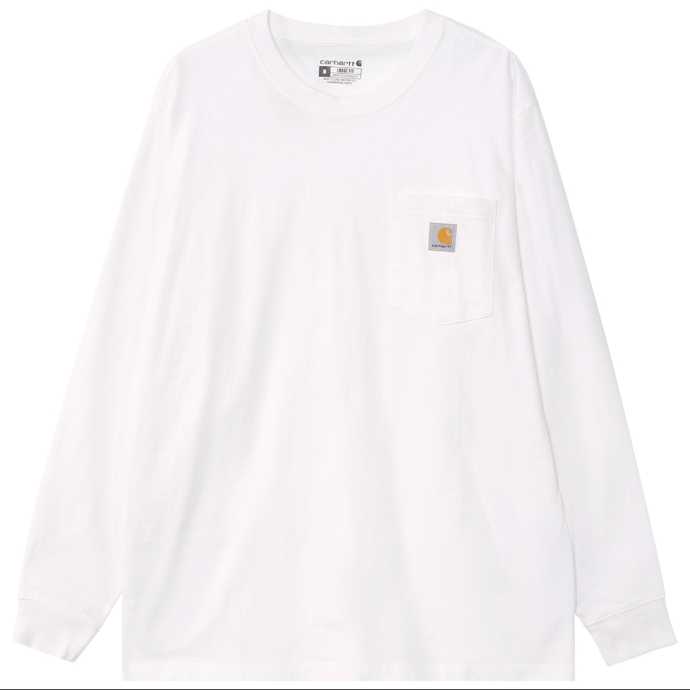 Футболка Carhartt Chest Logo-Patch Detail, белый
Футболка Carhartt Chest Logo-Patch Detail, белый