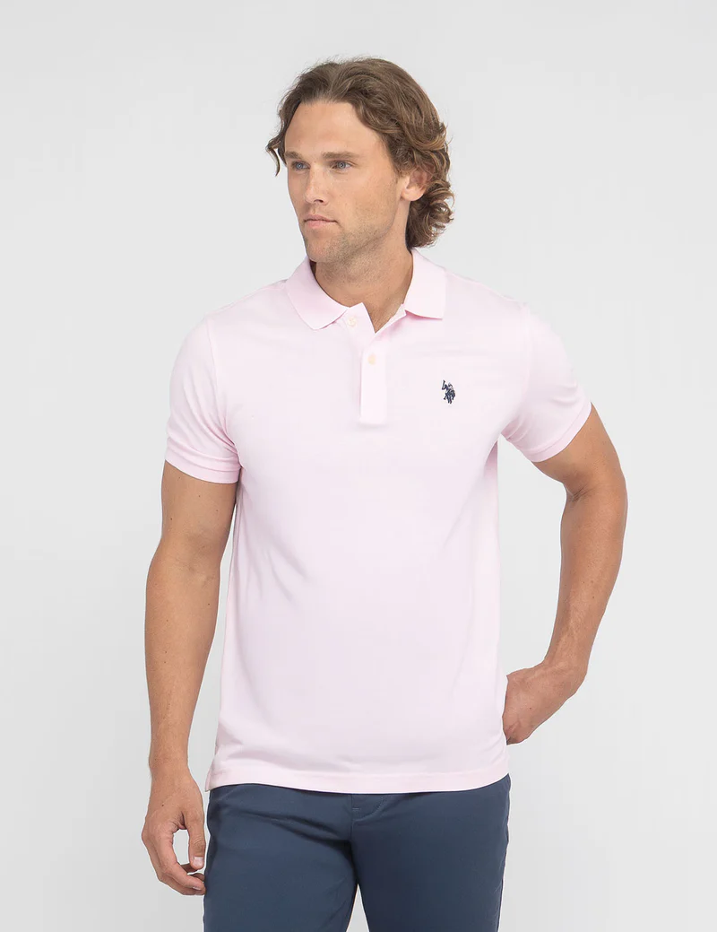Футболка-поло U.S. Polo Assn Slim Fit Solid Pique, светло-розовый
Футболка-поло U.S. Polo Assn Slim Fit Solid Pique, светло-розовый