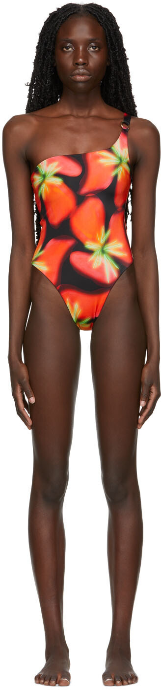 Розово-зеленый цельный купальник с мини-кольцом Louisa Ballou
Розово-зеленый цельный купальник с мини-кольцом Louisa Ballou