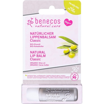 Бальзам для губ Классический Веганский Benecos
Бальзам для губ Классический Веганский Benecos
