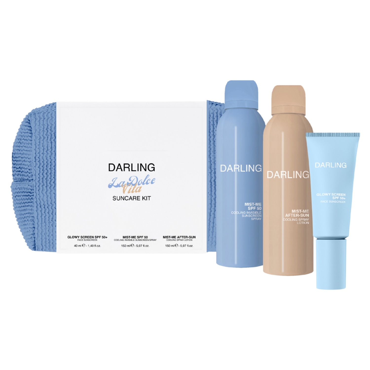 Солнцезащитный спрей körperpflege set la dolce vita face & body suncare set Darling, количество 1 шт.
Солнцезащитный спрей körperpflege set la dolce vita face & body suncare set Darling, количество 1 шт.