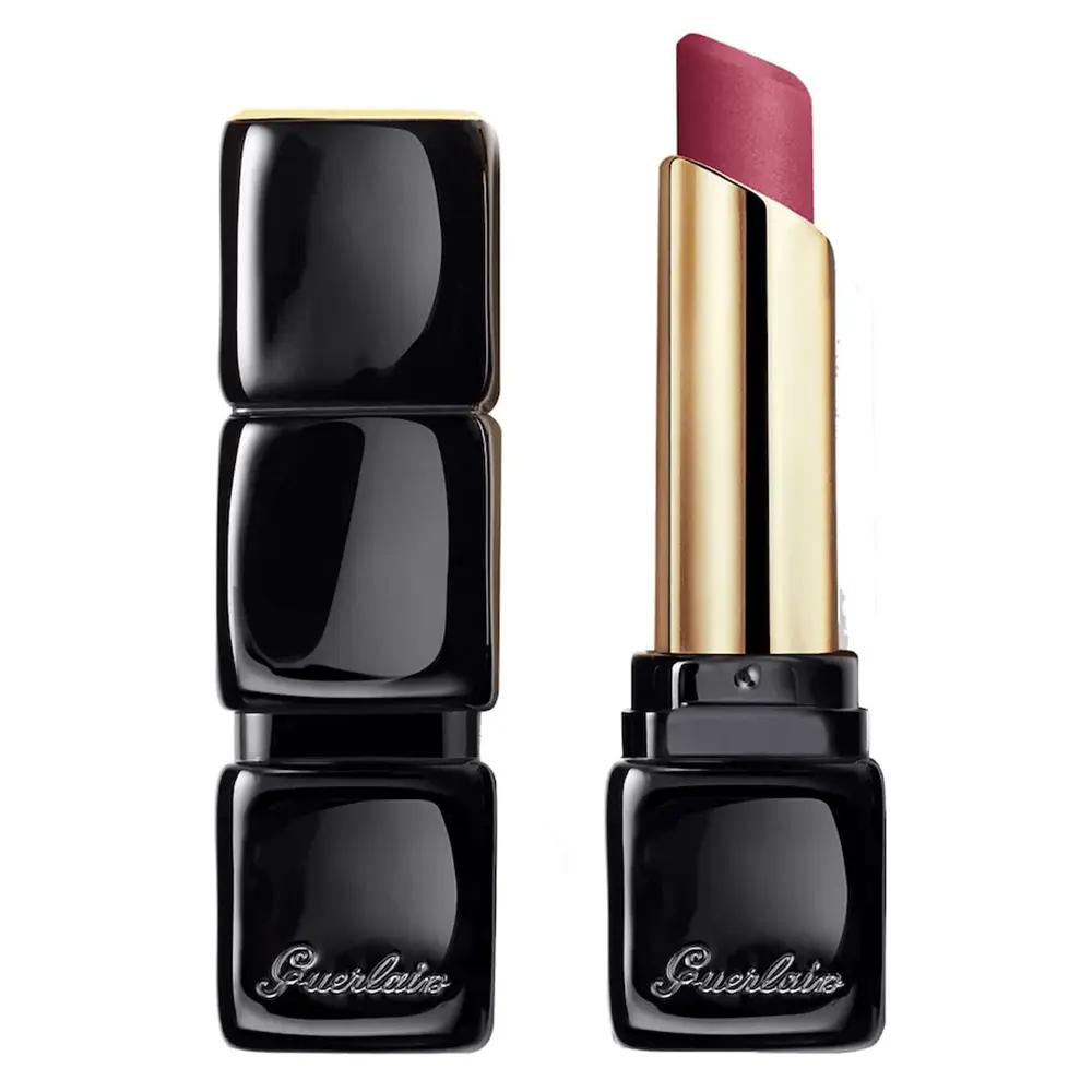 Губная помада Guerlain KissKiss Tender Matte, темно-красный 
Губная помада Guerlain KissKiss Tender Matte, темно-красный