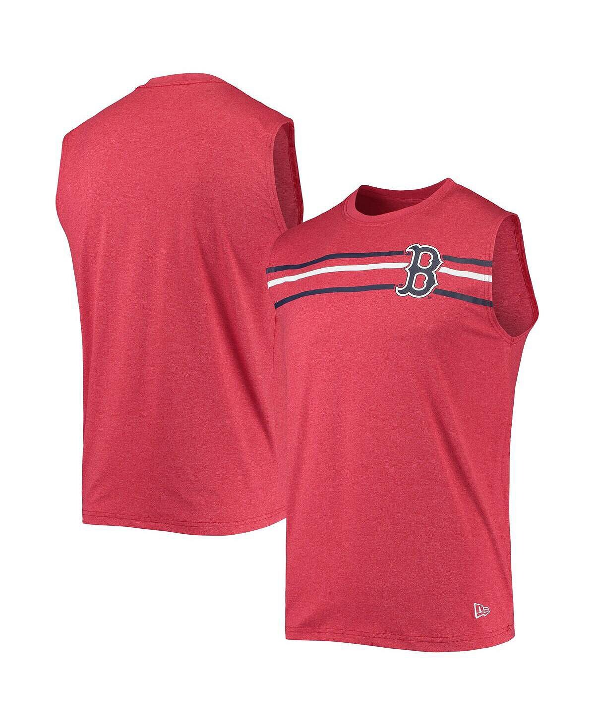 Красная мужская майка boston red sox muscle с меланжевым покрытием New Era, мульти
Красная мужская майка boston red sox muscle с меланжевым покрытием New Era, мульти