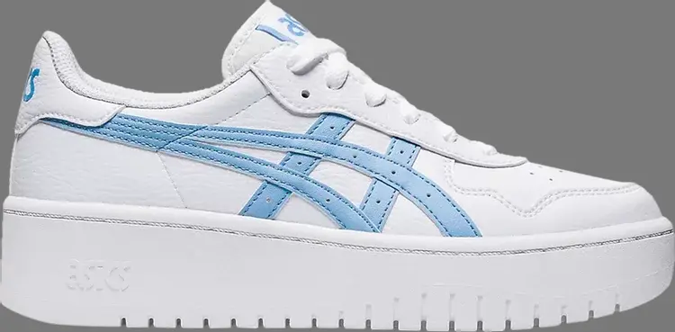 Кроссовки wmns japan s platform 'white blue bliss' Asics, белый 
Кроссовки wmns japan s platform 'white blue bliss' Asics, белый