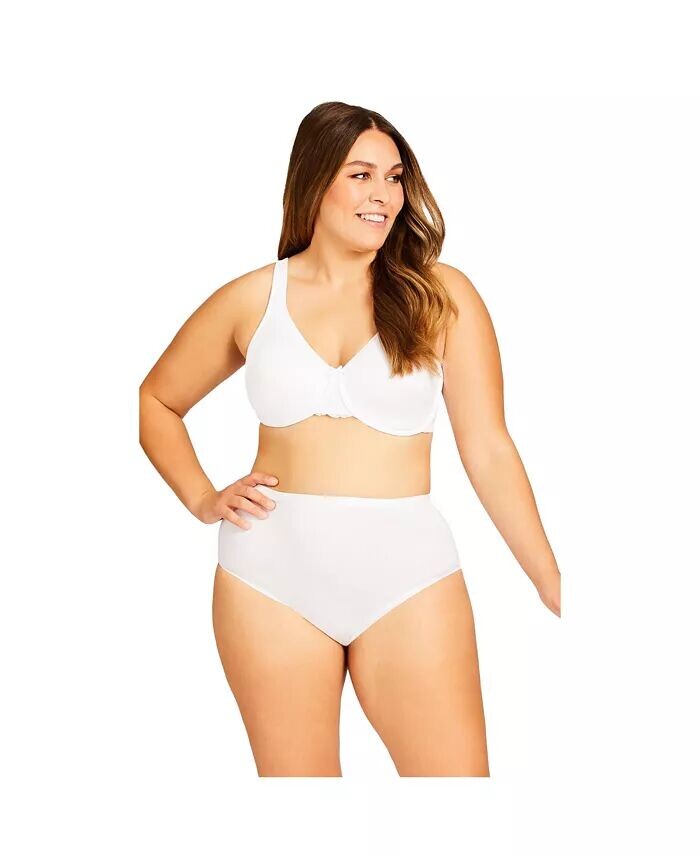 Комфортные современные трусы больших размеров AVENUE, белый
Комфортные современные трусы больших размеров AVENUE, белый