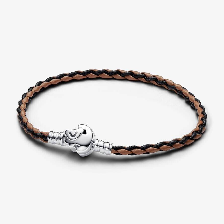 Браслет Pandora x Disney The Lion King Clasp Pandora Moments Braided Leather, коричневый/серебро
Браслет Pandora x Disney The Lion King Clasp Pandora Moments Braided Leather, коричневый/серебро